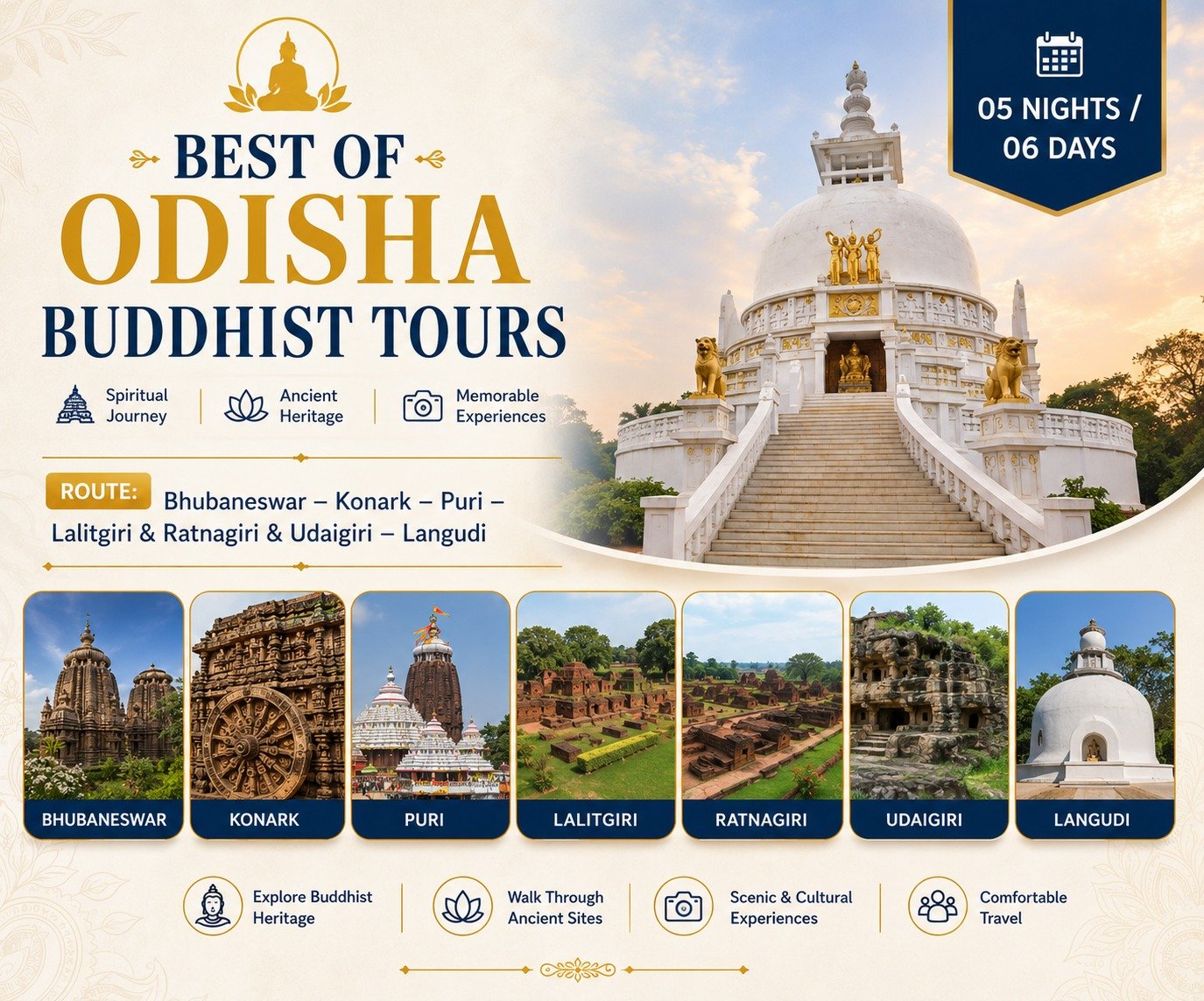 Best of Odisha Buddhist Tours
